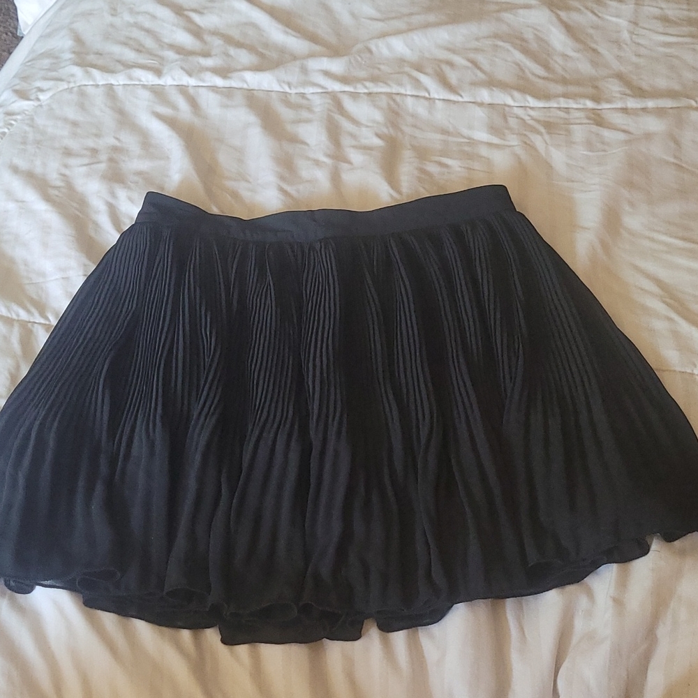 Chiffon mini skirt